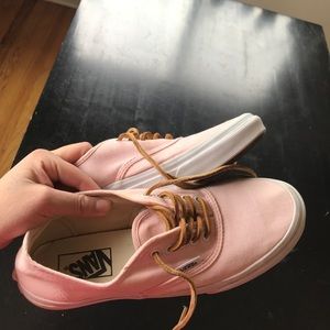 Light Pink Vans Size 6.5-7